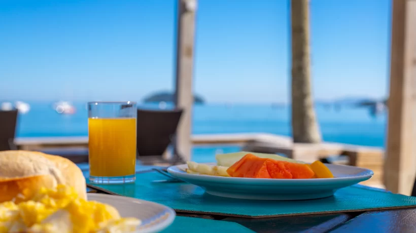 imagem de um café da manhã em Florianópolis