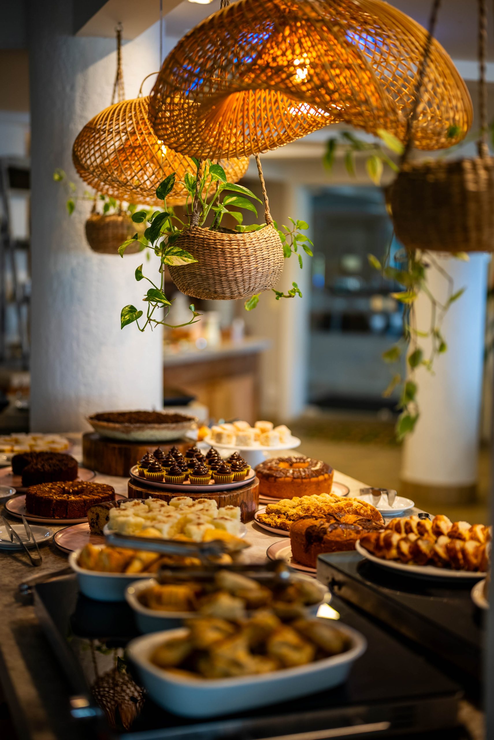 imagem do buffet de café da manhã do Restaurante Alameda